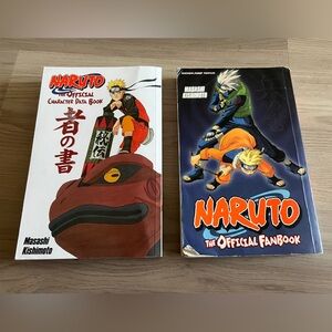 Set Of Two Naruto Books